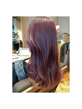 ヘアーショップ エヌアンドエー 越谷店(hair shop N&A) 髪質改善ケア×艶髪ウェーブ#16 透明感カラー/ハイトーン/うる艶