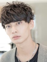 オースティン 調布アミックス(AUSTIN)&nbsp;ツイストパーマ七三オールバックマッシュウルフスリークショート