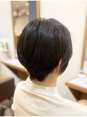 30代40代50代/ショートボブ/ツヤ髪スタイル