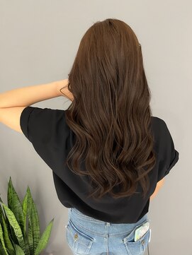 グロウバイニューヨークニューヨーク(Grow by NYNY) 【坂本】ロング×クールブラウン×イルミナカラー