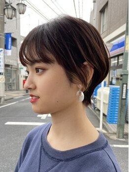 エムタニグチシーク(M.TANIGUCHI SEEK)の写真/悩みを魅力へ変える【似合わせショートヘア】忙しくてもセットが簡単で楽な再現性の高いカットを体験下さい