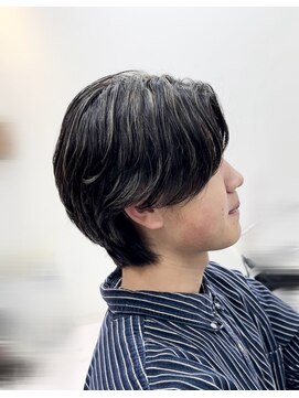 プリック(PRick) ハイライト/ブリーチ/センターパート/ニュアンスパーマ