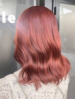 シン(shin)&nbsp;セミディ/カラー/ピンクカラー/ピンクコーラル