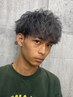 【メンズカット】+【カラー】8000円