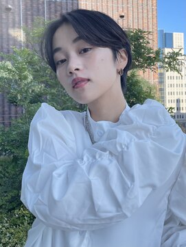 エアー 青山(AIR) ハンサムショート/センターパート10代20代30代