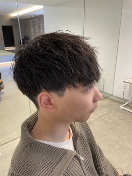 ニアウ 伊勢崎連取店(Niau) メンズマッシュツイストスパイラルパーマメンズパーマ