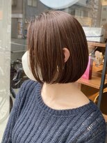 キャンバス 川崎(canvas.)&nbsp;丸みボブ ハニーベージュ 【窪田】川崎/美髪カラー髪質改善/艶髪