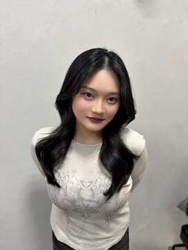 ジィルム(XELM) ハイライトカラーミルクティーベージュレイヤーカット