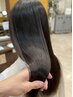 【ホームケア付き】質感再生カラー+5ステップトステアトリートメント+カット