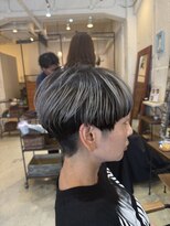 グリーン 上町店(green)&nbsp;【30代・40代・50代】玉造　マッシュショート×アンブレラカラー