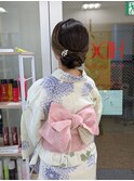 屋形船～シニヨンヘアアレンジ