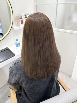 ルーム 郡山店(ROOM) 髪質改善トリートメント×大人気ベージュ♪