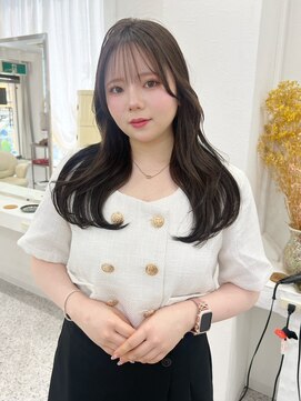 ユイマァル 倉敷(YUIMARL) 美人韓国レイヤー×似合わせ顔周りカット