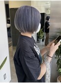 色落ち楽しめるブルーラベンダーカラー♪