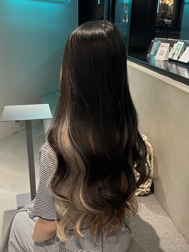 ロカリタ キョウト 河原町三条店(ROCAReTA kyoto) ブリーチ1回:ホワイトベージュ×ブラウンベージュ