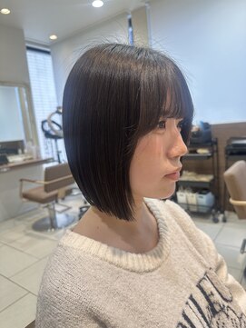 アッシュ 大泉学園店(Ash) 切りっぱなしボブ