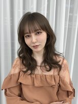 アマトウキョウスマートサロン(AMA TOKYO×Smart Salon) 韓国ヘア 2wayバング レイヤーカット くびれヘア 顔周り