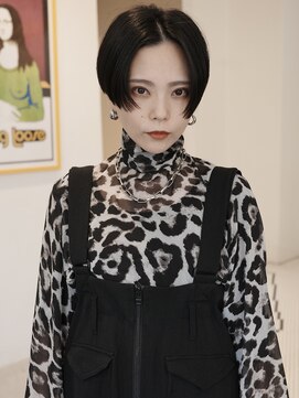 ウィム(wim) 『ハンサムショート』/コンパクトショート/センターパート/ボブ