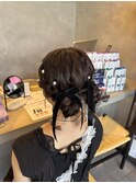 ツインひつじヘア