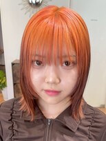 ジエクト ヴィシア(The Ect VIXIA)&nbsp;ペールオレンジ/ダブルカラー/狐カラー