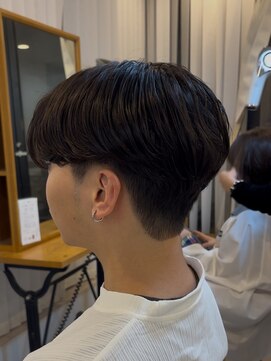 スタイル 成城学園前(STYLE) メンズ センターパート 毛流れパーマ メンズパーマ