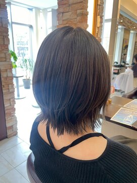 ルページ 千葉(lpage) 髪質改善/顔周りレイヤーカット/グレージュ[千葉/千葉駅]