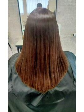 リタッチトステア縮毛矯正カラーコース