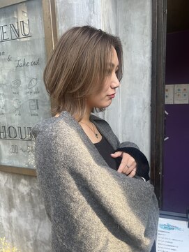 ノエ(Noe) 大人可愛い20代30代40代小顔ミディアムレイヤーボブショートボブ