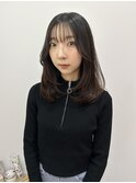 韓国レイヤー × ダークグレー