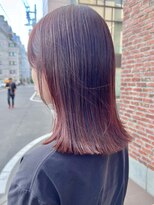 オーガニック アトリエ 大宮(organic+atelier)&nbsp;春の美人見え◎ピンクベージュボブで潤い艶髪