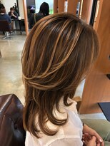 リドル ヘアー 駒生店(Riddle HAIR) 大人レイヤー×柔らかハイライト