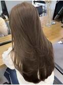 ブリーチなしダブルカラー　Riko モカ