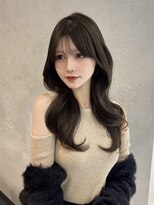ボンドストーリーノヴァ(Bond Story nova)&nbsp;暗髪でも可愛いブリーチなしオリーブグレージュ♪