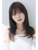 エイチツーオーアヴェダ 渋谷ヒカリエＳｈｉｎＱｓ店 クロードモネＨ２Ｏアヴェダ&nbsp;レイヤーロング/渋谷/渋谷駅