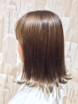 ヘアメイク アース ユーカリが丘店(HAIR & MAKE EARTH)&nbsp;外はね　ロブ