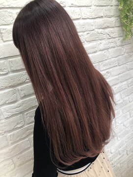 アンククロス 表参道(ANKH CROSS) ピンクブラウン×ロアエクステ60枚 【ANKH CROSS 表参道】