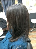 白髪染めのアッシュ