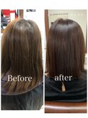 カラーとメンテナンスPIM濃密ヘアエステ◎愛されヘア