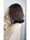切りっぱなしフェミニンボブ