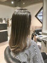 アディクト 綾瀬(ADDICT)&nbsp;【ADDICT_ YuuYa】バレイヤージュ_ミルクティーブラウン