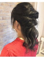 ブレス ヘアー clara店(Bless HAIR) ツヤ髪☆セミロング簡単アレンジ