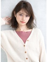トッカ ヘアアンドトリートメント 赤羽店(tocca hair &treatment) 【tocca赤羽】オリーブベージュ☆耳かけ切りっぱなしロブ
