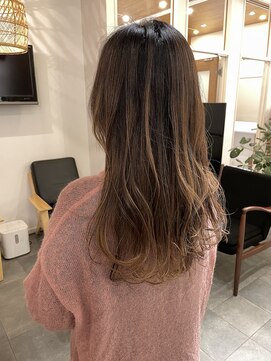 アール 北千住店(ar) 大人可愛いグラデーションカラー　20代30代40代