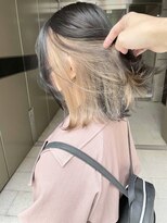 エイト 博多店(EIGHT hakata)&nbsp;【EIGHT hakata】平島拓也__ホワイトベージュインナーカラー