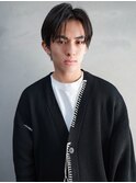表参道メンズカット/ニュアンスマッシュ/センターパート/30代