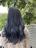 【髪質改善】カット+ケアカラー+超音波ケアTOKIOトリートメント