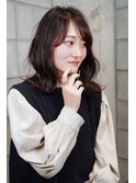 ミディアム 外ハネ ボブ