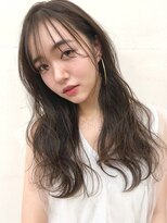 タミー 武蔵小杉(TAMMY)&nbsp;韓国風小顔シースルーバングアッシュベージュイルミナカラー