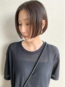 モリオ フロム ロンドン サッポロファクトリー店(morio FROM LONDON) 【morio札幌】札幌ボブ 大人かわいいぱつっとボブ ミニボブ