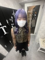 ティアム 渋谷店(Tiam shibuya)&nbsp;ブルーラベンダー/渋谷/渋谷駅/ケアブリーチ